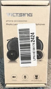 Kit de lentes fotográficas súper macro ojo de pez para teléfono móvil VICTSING nuevo - Imagen 1 de 5