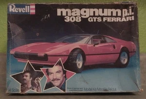 Revell Magnum P.I. 1982 Kit Modelo Ferrari 308 GTS No Completo - Imagen 1 de 9