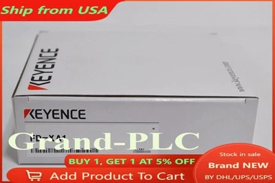Keyence FD-XA1 Clamp-On Type Flow Sensor FD-X Series Controller Tested & Working - Image 1 of 4
