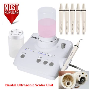 For Cavitron Dental Ultrasonic Scaler fit EMS +5*Tips+2 Bottles + 5pcs Handpiece - Picture 1 of 8