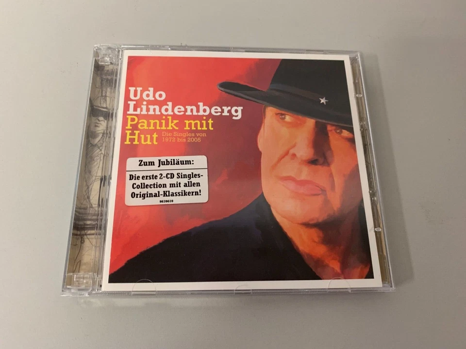 Udo Lindenberg – Panik Mit Hut - Die Singles Von 1972 bis 2005 - 2 CD´s © 2006 - Bild 1 von 4