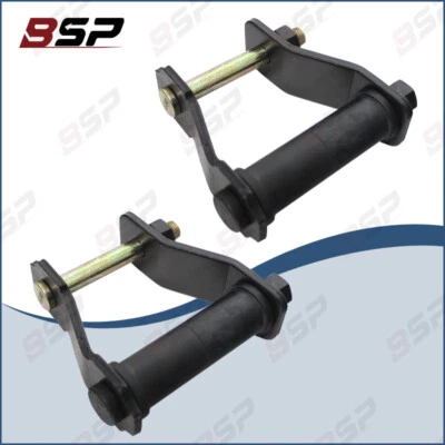 2Pcs Rear Leaf Spring Shackle Kit For 1995-2000 Toyota Tacoma 722-023 Foto 1 de 4