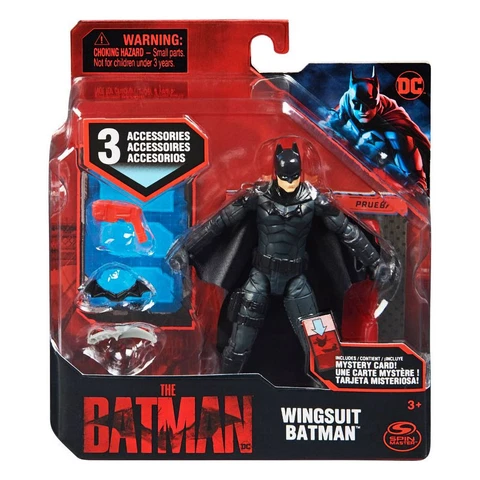 DC Comics 4" Action Figure Movie Assortment: Wingsuit Batman Cover