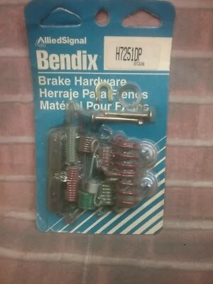 Kit de herrajes de freno de tambor H7251DP Bendix  Foto 1 de 2