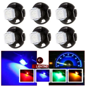 30pcs/lot T4.7 Wedge 5050-SMD Light Bulb Multi-color Car Panel Gauges Lamp Light - Picture 1 of 12