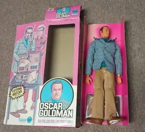 VINTAGE 1976 SIX MILLION DOLLAR MAN OSCAR GOLDMAN COMPLETE FIGURE MIB - Picture 1 of 8