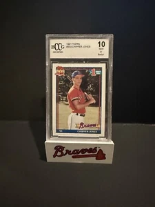 1991 Chipper jones rookie card BCCG 10 - Picture 1 of 1