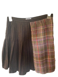 moschino cheap and chic plaid skirt - Picture 1 of 12