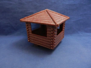 Marx Fort Apache US Cavalry Blockhouse Tower ~ Brown - Picture 1 of 4