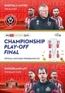 * 2025 CHAMPIONSHIP PLAY-OFF FINAL - SHEFFIELD UNITED v SUNDERLAND * - Picture 1 of 1