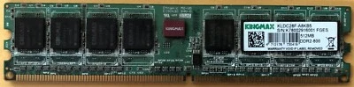 512MB KINGMAX DDR2 Desktop RAM Memory DDR2-800 PC2-6400 - Image 1 of 2