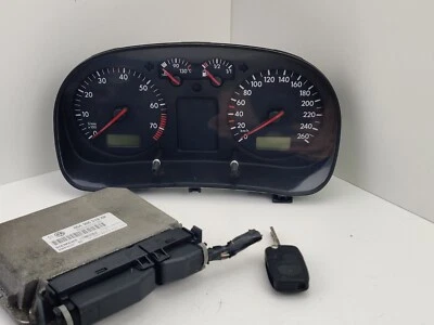 Centralina motore tachimetro chiave n.15 06A906019AK VW GOLF IV 4 (1J1) 1.6 - Immagine 1 di 4