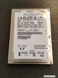 Sony Vaio VGN-FS315M Replacement Part: IDE 2.5" Hard Drive 80GB HTS421280H9AT00, NEW - Picture 1 of 1