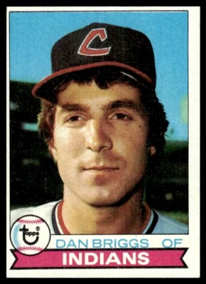 1979 Topps Dan Briggs Cleveland Indians #77 - Image 1 of 2