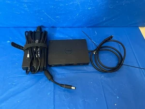 DELL WD15 DOCKING STATION K17A001 OEM WITH AC ADAPTER POWER SUPPLY PRE-OWNED - Bild 1 von 6
