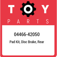 New OPparts Semi Met Disc Brake Pad Set Rear D10517955BR2102 0446642050 RAV4
