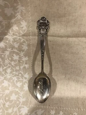 Antigua cuchara de plata esterlina Whiting MTG Co 1904 - 637 Foto 1 de 4