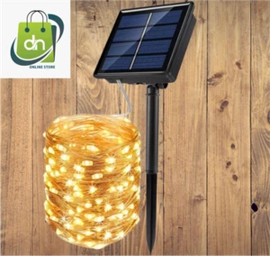 LED Solar Power String Fairy New Deco Lights Garden Outdoor Party Christmas Lamp - Picture 1 of 8