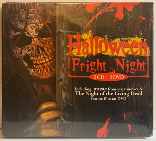 SEALED!! Halloween Fright Night combo CD/DVD: Night of the Living Dead ...