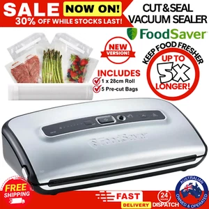 Sunbeam Commercial Food Vacuum Sealer Heavy Duty Saver Storage Machine Bag Roll - Picture 1 of 13