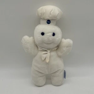 Dakin Poppin Fresh Plush Pillsbury Dough Boy 1990 Ad Promo 25th Birthday 12”! - Picture 1 of 10