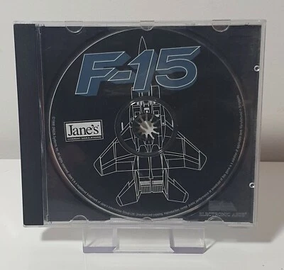 Jane's F-15 (1998) Combat Flight Simulator Electronic Arts PC CD-ROM - Image 1 of 2