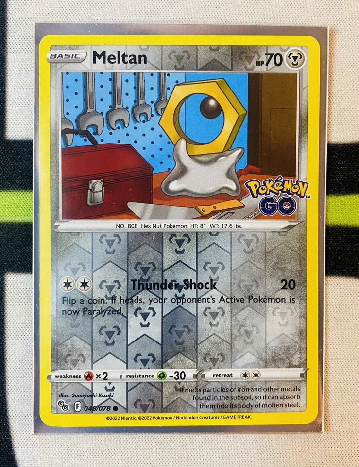 Pokemon Go Meltan Reverse Holo 45/78 Pack Fresh! Near Mint! - Image 1 of 1