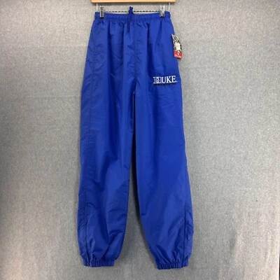 Calça de atletismo Holloway pequena medicina esportiva Duke azul real náilon masculina vintage nova com etiquetas - Imagem 1 de 4