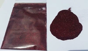 Black Cherry Holographic shift color metal flakes PPG Dupont .002" - Picture 1 of 4