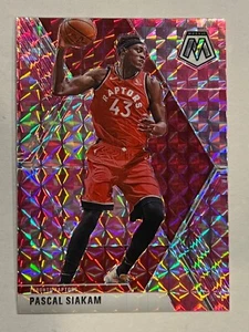 2019-20 Panini Mosaic Pascal Siakam Pink Mosaic Prizm #19 Toronto Raptors - Bild 1 von 2