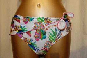 ANTIGEL Bikini Bade Slip Schärpe LA PRECIEUSE blanc precieux weiß Print 44 NEU - Bild 1 von 2