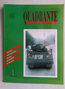 QUADRANTE RIVISTA DELLE FORZE ARMATE ITALIANE N.1 GENNAIO 1996 - Bild 1 von 1