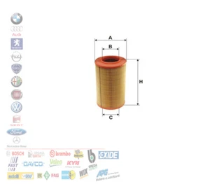 FILTRO ARIA CITROEN JUMPER FIAT DUCATO PEUGEOT BOXER AUTOBUS FURGONATO 1.9 2.8 - Foto 1 di 3