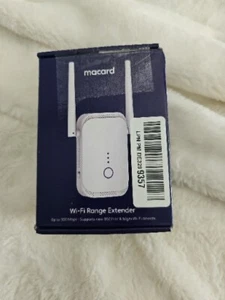 macard wifi extender Up To 300 Mbps Supports New 802.11 Ac And B/g/n Wifi Device - Picture 1 of 3