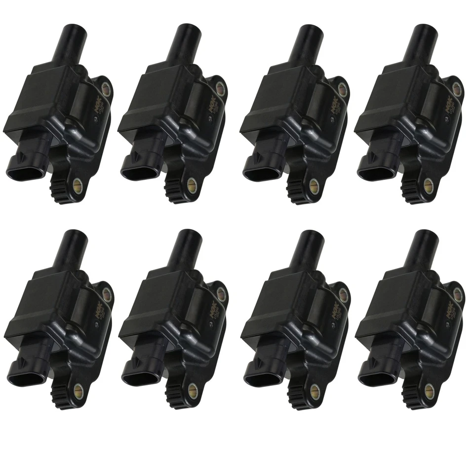 Juego de 8 bobinas de encendido directo NGK para Cadillac CTS Shevrolet Camaro GMC Yukon Foto 1 de 1