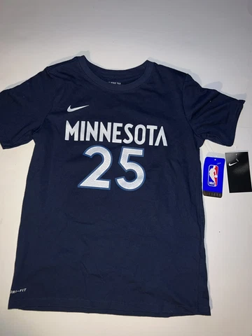 NWT BIG KIDS/ YOUTH Nike NBA Minnesota Timberwolves Derrick Rose T-Shirt Sz S-XL Cover