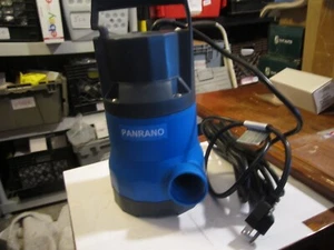 PANRANO SUMP PUMP SUBMERSIBLE WATER PUMP 1 HP,3700GPH PORTABLE ELECTRIC FOR POOL - Picture 1 of 10