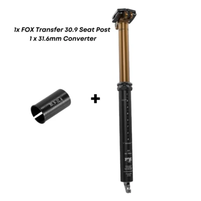 Tija de sillín con cuentagotas FOX Transfer Factory - Enrutamiento interno - 31,6 mm 125/150 mm Foto 1 de 4