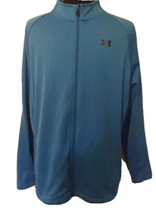 Chaqueta Under Armour Suelta Para Hombre 2XL XXL Azul Bordado Logotipo - Imagen 1 de 10