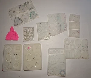 Lotto stampi in resina - stampi assortiti - Foto 1 di 9