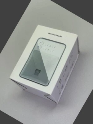 Mini alimentador automático para peces de acuario | Mejor para peces pequeños y nano tanques | NUEVO Foto 1 de 4