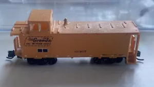 N Scale Custom Shapeways DRGW Rio Grande Steel Cupola Caboose 01407 - Picture 1 of 10