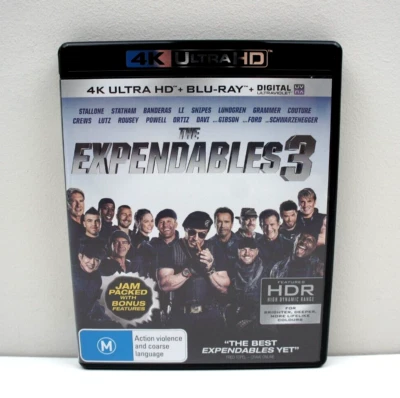 The Expendables 3 4K Ultra HD Region B Sylvester Stallone - Free Postage - Image 1 of 4