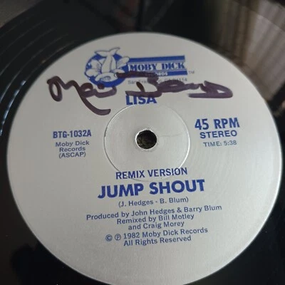 Lisa – Jump Shout (Moby Dick Records – BTG-1032) - Image 1 of 2