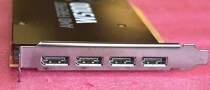 Dell AMD FirePro W5100 4GB Quad Port Workstation Video Graphics Card - Picture 1 of 4