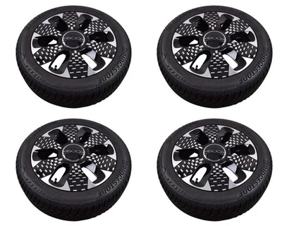 FIAT 600 - 4x Original Diamond Winterräder 50291126 7x18" ET35 + 215/55R18 99V - Bild 1 von 4