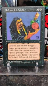 SYPHON SOUL Italian Version MAGIC The Gathering SORCERY 1995 Trading Card MTG - Picture 1 of 2