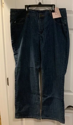 JEANS BOBBIE BROOKS MUJER TALLA GRANDE 18 AZUL USADOS EN EXCELENTE ESTADO Foto 1 de 4