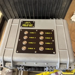 FISD MOBILE SWITCH BOX  in PELICAN CASE            Ma43 - Picture 1 of 7