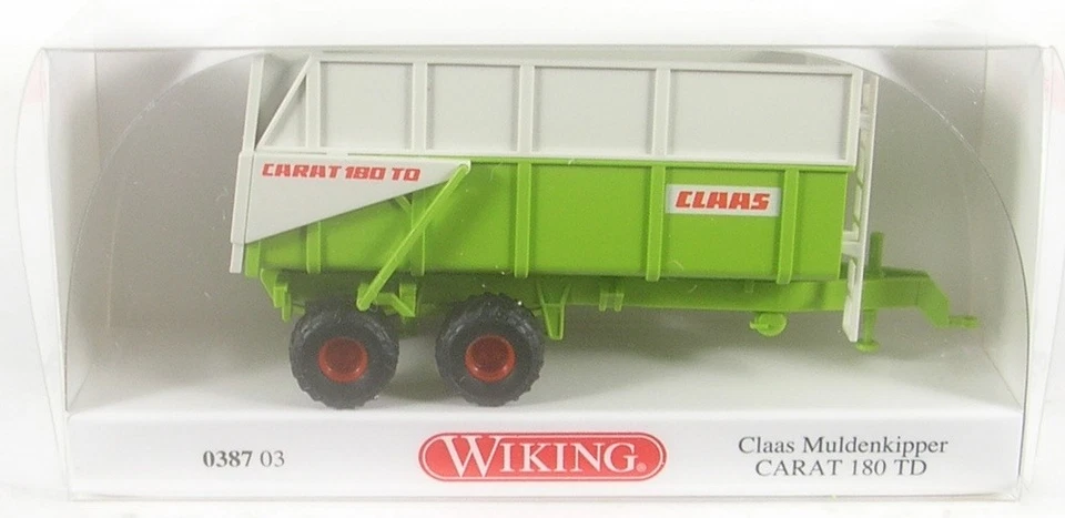 Claas Muldenkipper Carat 180 TD 1:87 Wiking  in OVP - Bild 1 von 1